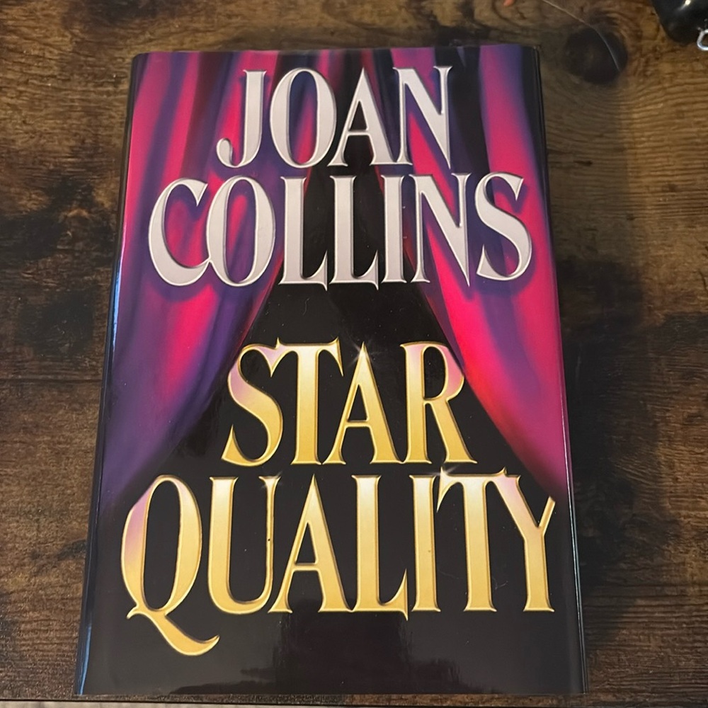 Star Quality by Joan Collins hardcover book
